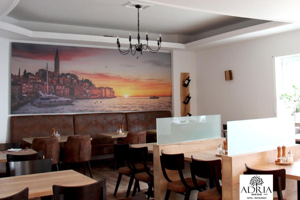 Hotel Restaurant Adria Kroatien Bad Ems Kültér fotó