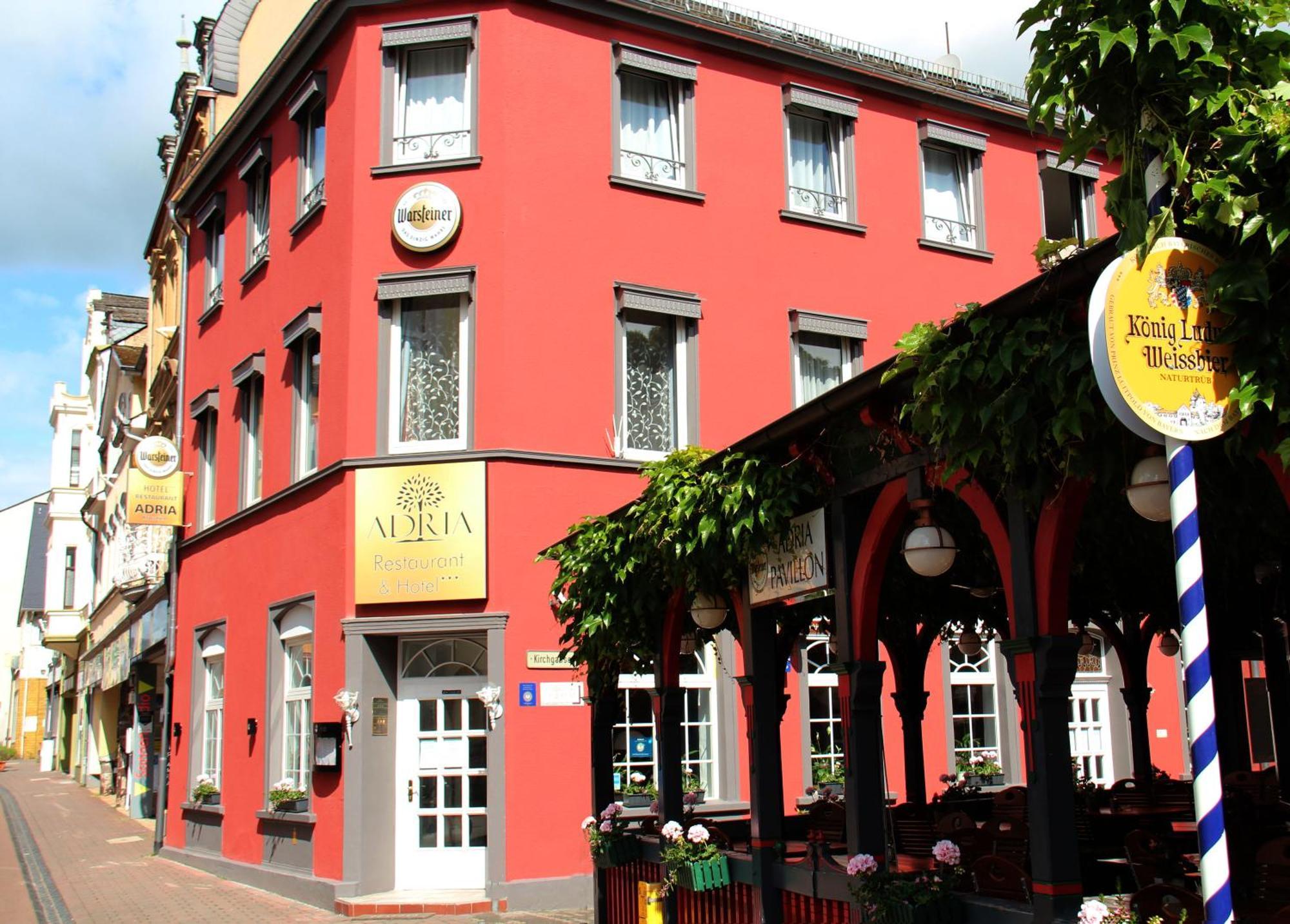Hotel Restaurant Adria Kroatien Bad Ems Kültér fotó